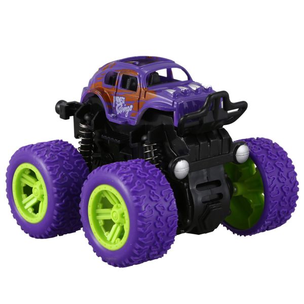 Mini 4Wd Rotatable Car Toys Friction Power Four-Wheeled Car Toy