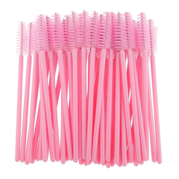 Disposable Mascara Wands Eyelash Applicator Rose - 50Piece