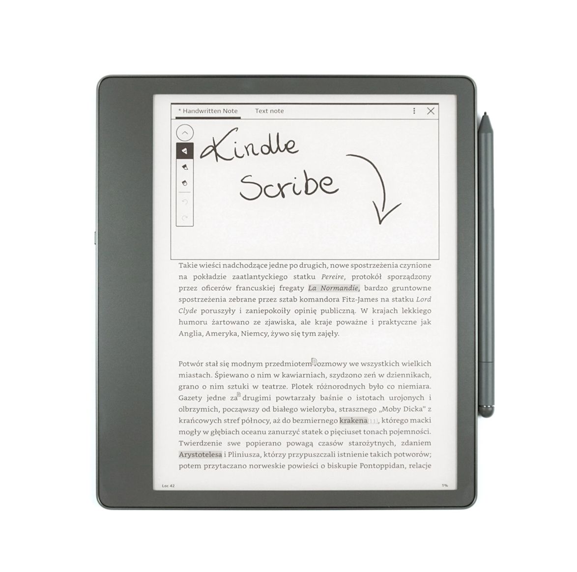 Kindle Scribe Premium Pen, Tungsten 32GB | Shop Today. Get it