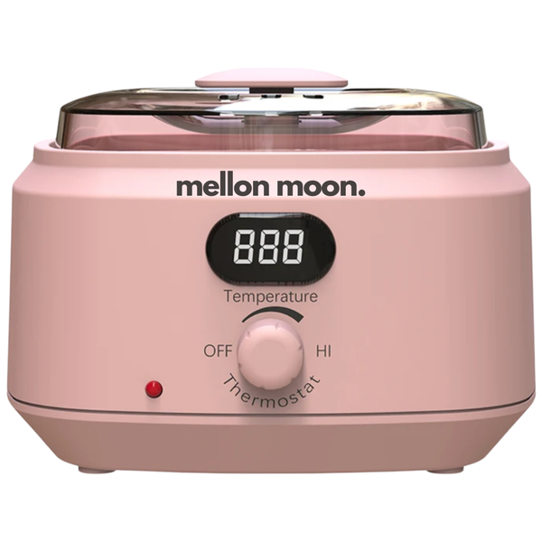 Mellon Moon Wax Heater Pot With Digital Temperature Display