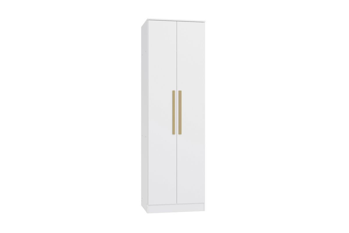 Bella Casa - Wardrobe 02 Doors 707mm -White | Shop Today. Get it ...