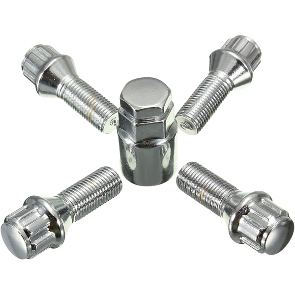 KR Rim Lock Nut Set: M12x1.25mm (1 Pack)