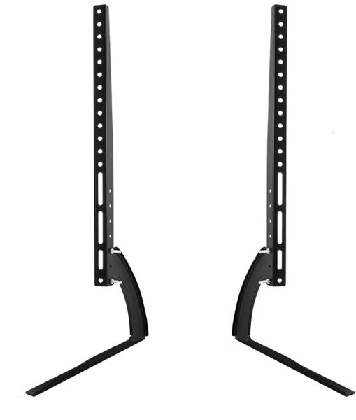 Desktop TV Bracket Universal Adjustable Pedestal TV Stand Legs 37-75 Inch