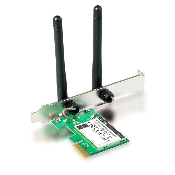Tenda N300 Wireless Pci-E Card with 2 X 5dbi Antenna