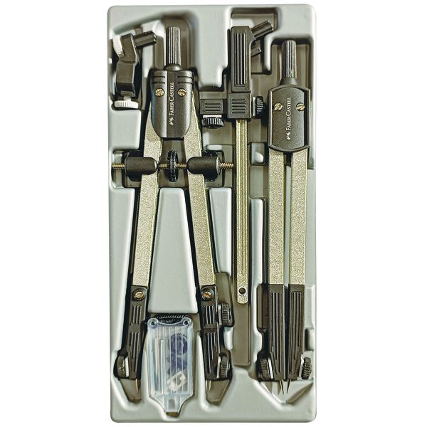 Faber-Castell Automatic Bow Compass with 170mm single Extension Bar