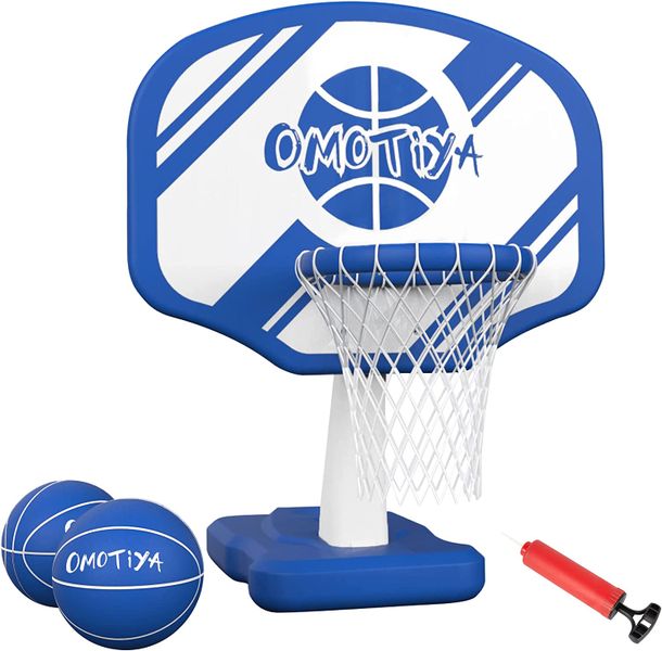 Basketball Hoop Pool Toy - with Basketball Hoop &amp; 2 Balls
