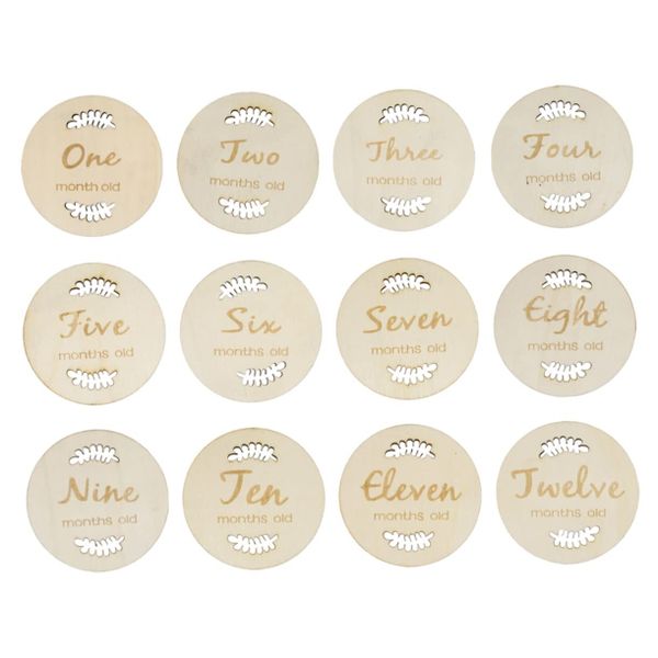 Nordic Newborn Growth Tracking Cards Creative Commemorate Keepsakes Photo