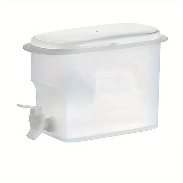 Plastic Beverage Dispenser with Spigot Cold Water Bucket - 3.5L