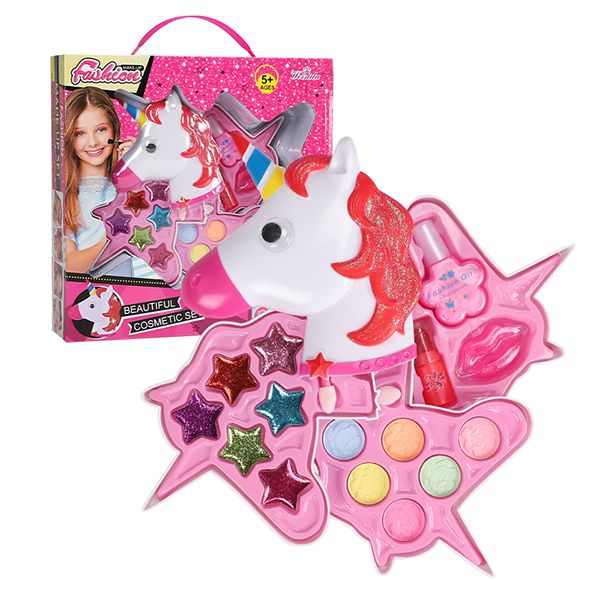 Kids Pretend 3-layer Unicorn Makeup Playset