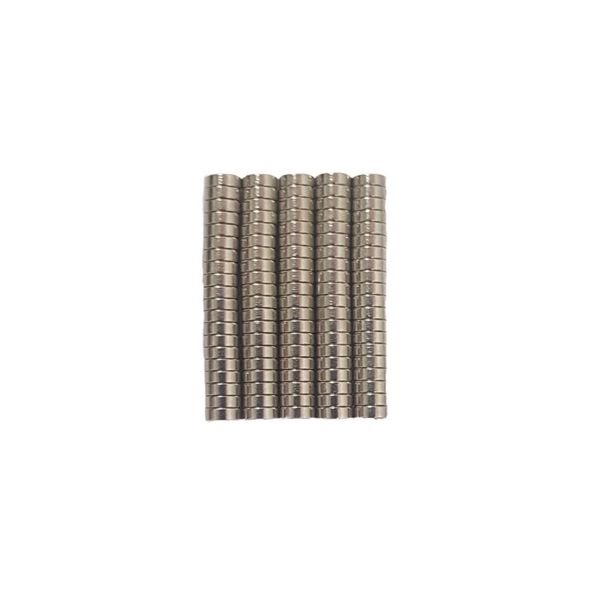 3x1mm N38 Ni Neodymium Discs Magnets