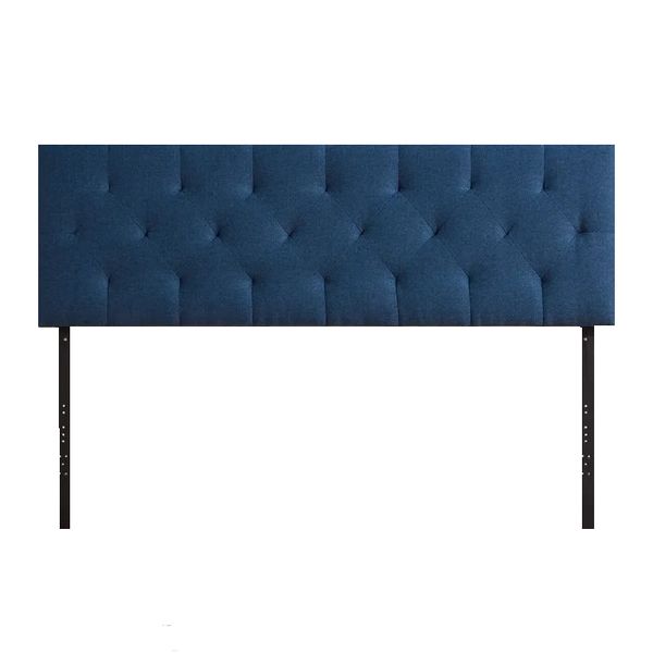 Carlysle Upholstered Headboard in Black Velvet