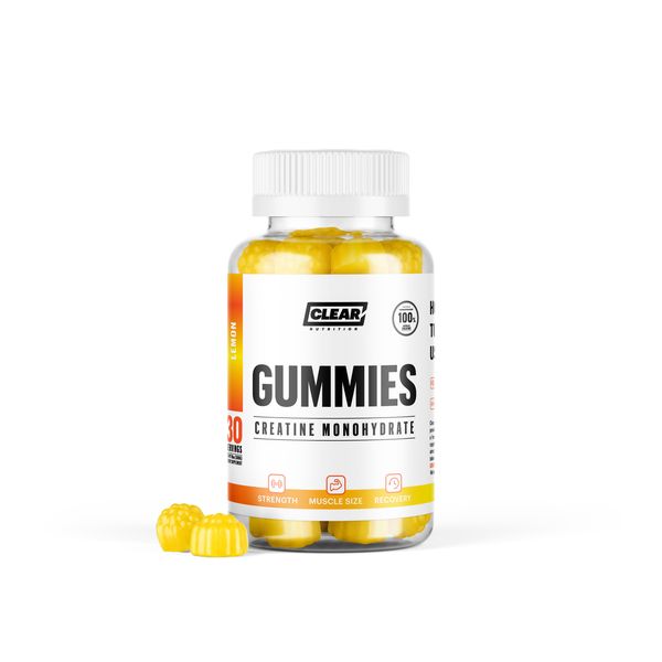 Clear Nutrition Creatine Gummies 30 servings - Lemon