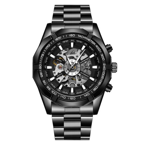 Men Watch Casual Business Automatic Mechanical Watch Waterproof Luminous