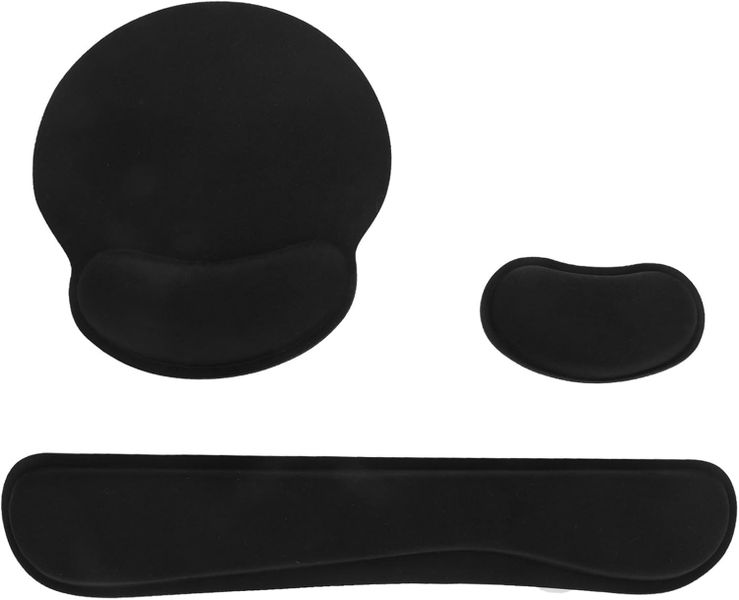 3 in 1 Ergonomic Mouse Pad with Non-slip Base Wrist Rest Mouse Pad Set