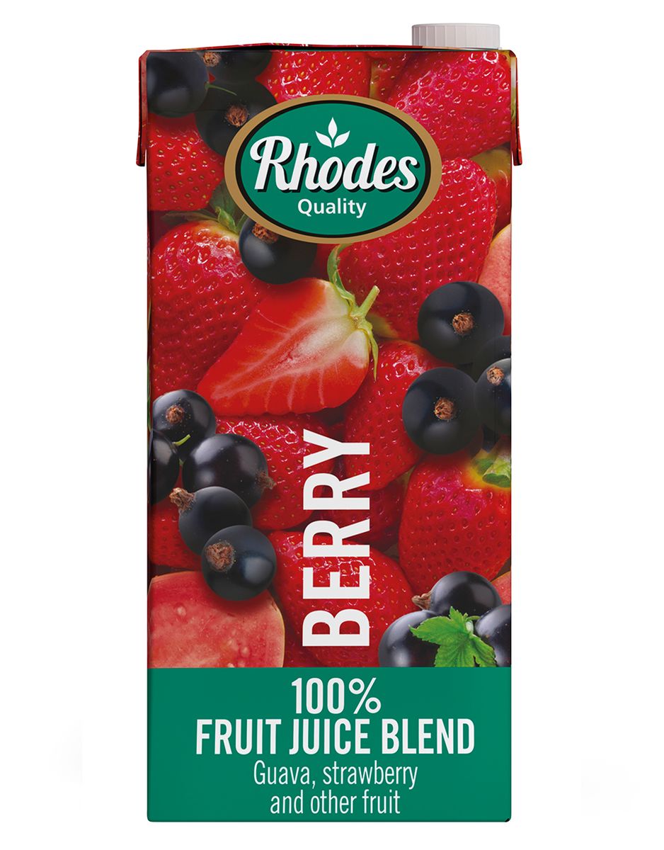 Rhodes 100 Fruit Juice Berry 6 x 1 LT Shop Today. Get it Tomorrow