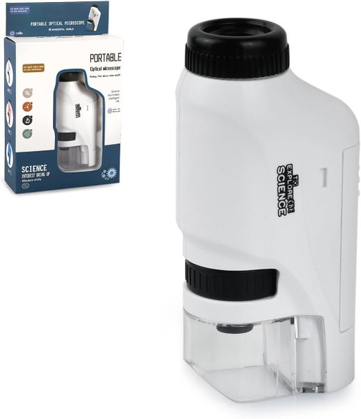 Handheld Portable Microscope for Kids 60-120X Magnification Mini Microscope