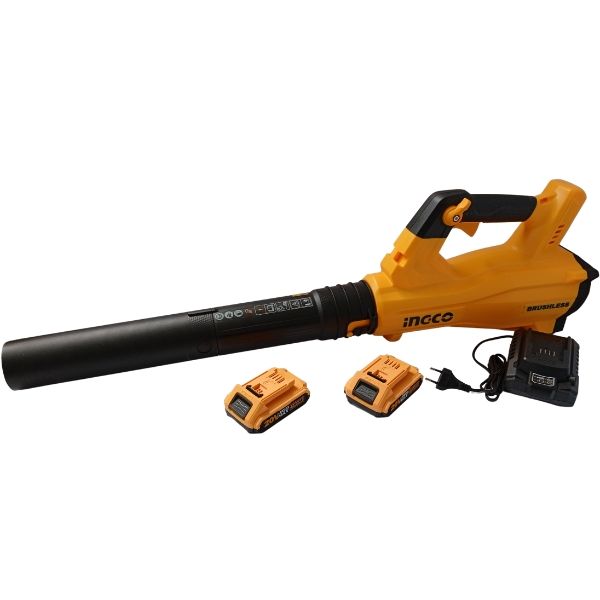 Ingco - Cordless Blower 20V with 2 x 2.0Ah Battery and Charger
