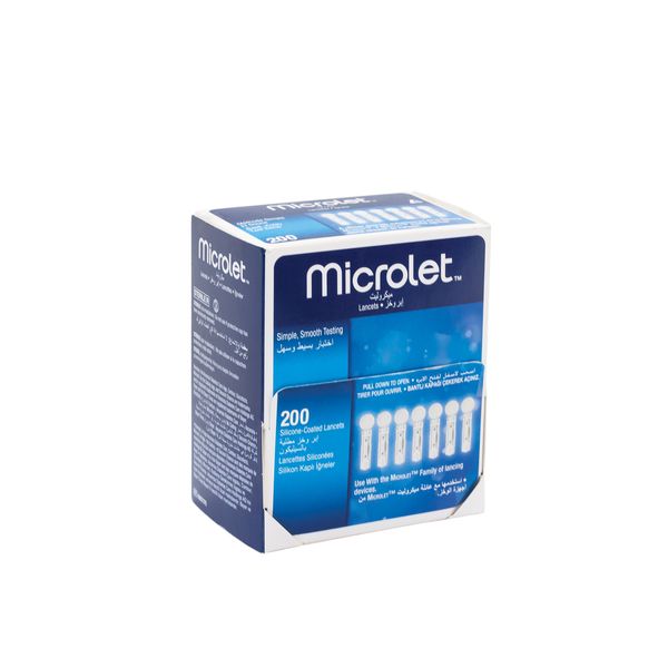 Microlet Lancets - Grey 200's