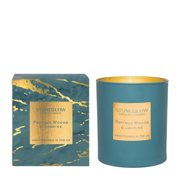 Papyrus Woods &amp; Jasmine Fragranced Candle