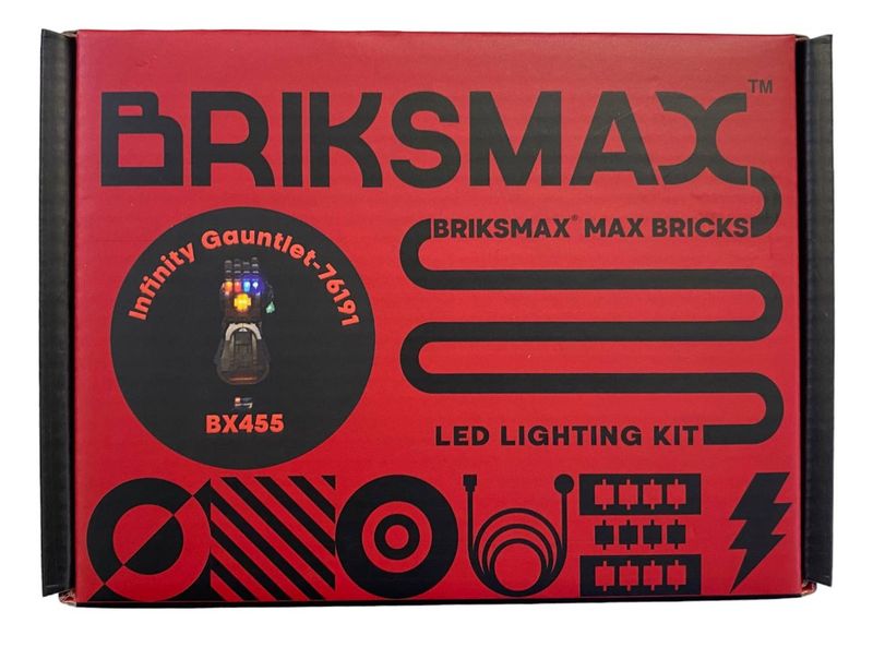 Briksmax Light Set For Lego 76191 Infinity Gauntlet