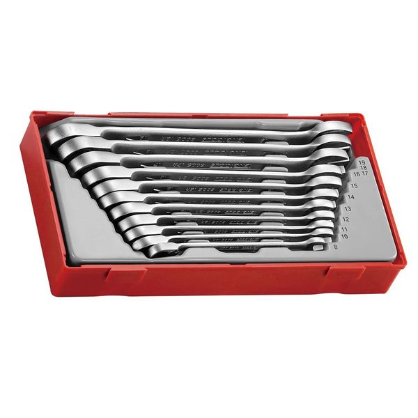 TengTools - Ratcheting Combination Spanner Tray, 11 Piece - TT6511R