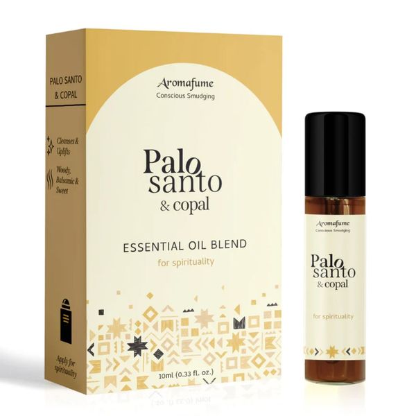 Palo Santo &amp; Copal Roll-On Oil - Aromafume 10ml