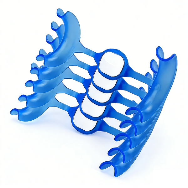 5 Pieces M-Type Opener with Mirror, Oral Cavity Expander, Mouth Stretcher