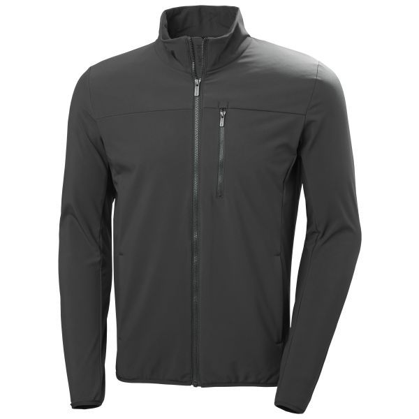 Helly Hansen Mens Crew Softshell Jacket 2.0 - Ebony