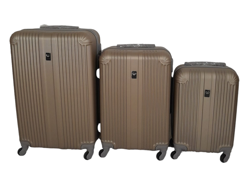 SMTE- Quad Wheel Quality Travel Ware - 3 Piece Luggage Set-ALIN
