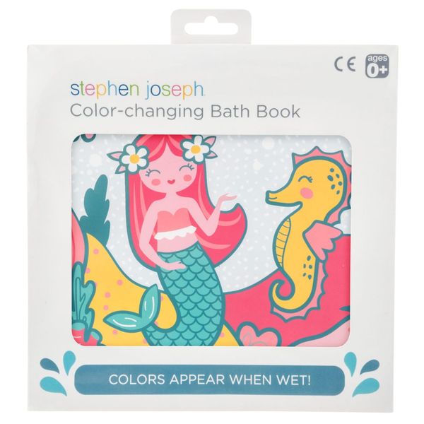 Stephen Joseph Bath Book Mermaid
