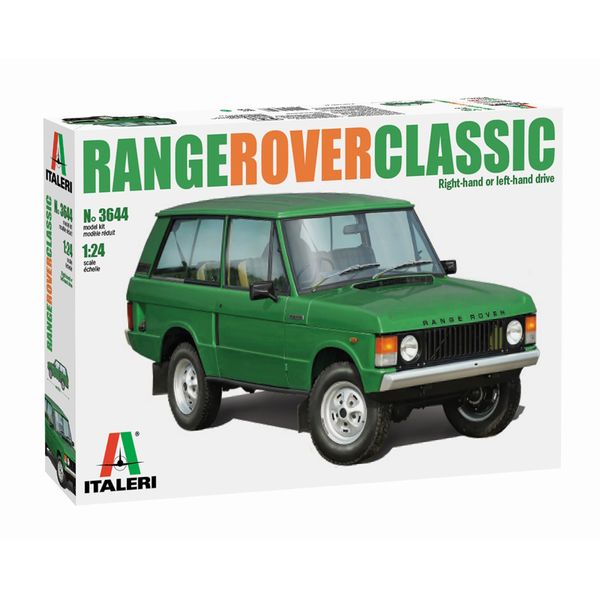 Italeri 1/24 Range Rover Classic Car Plastic Model Kit
