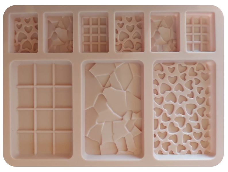 Silicone Chocolate Multi Pattern Mould