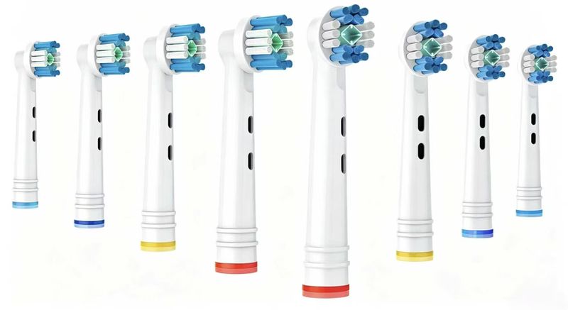 Oral-B Compatible Whitening Electric Toothbrush Replacement Heads, 8 Pack