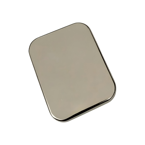 Mirror Contact Lens Case - Holds 2 Pairs, Compact Travel Lens Holder