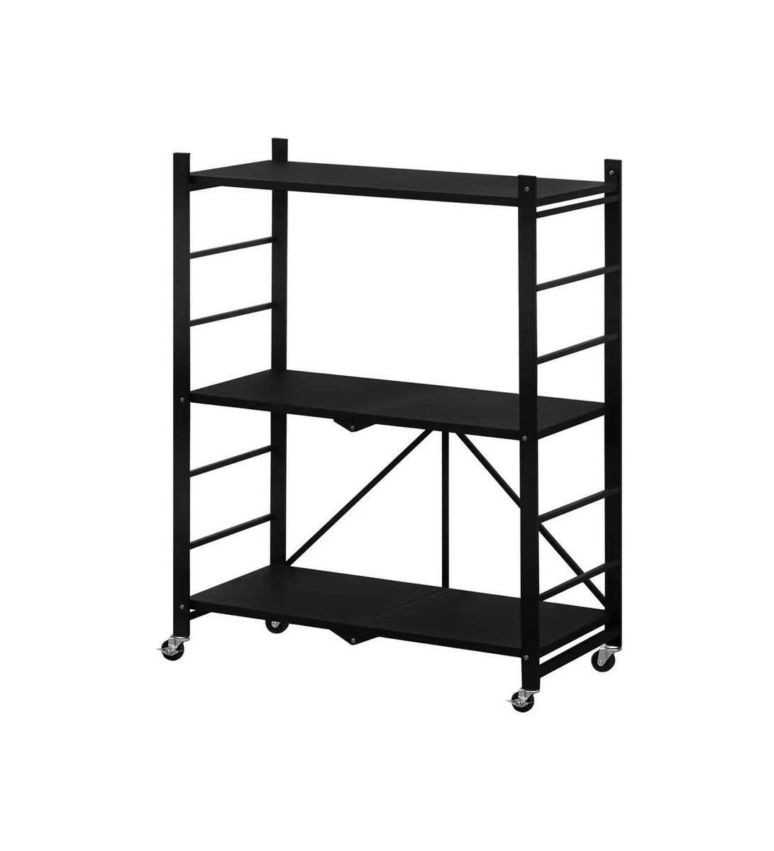 3 Layers Metal Folding Shelves Shop Today. Get it Tomorrow