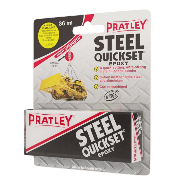 Pratley - 36ml Quickset Steel