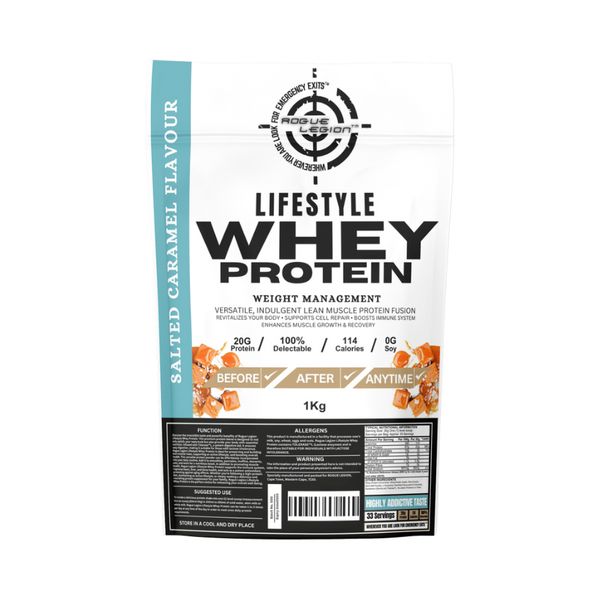 Rogue Legion Lifestyle Whey Protein - 1kg - Salted Caramel