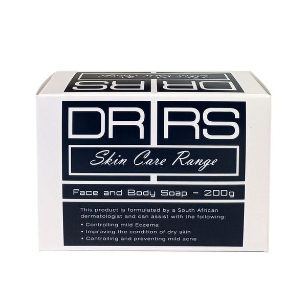 DR RS Face and Body Soap for Dry Skin, Eczema and Acne