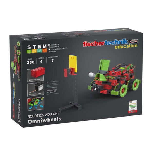 fischertechnik Home Education: Robotics Add On - Omniwheels