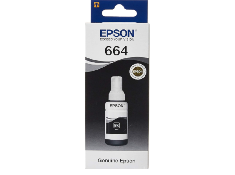 Epson T6641 Black Ink Bottle 70ml