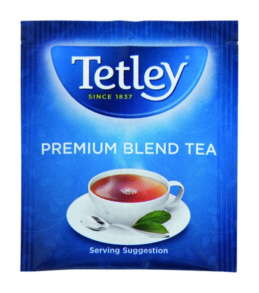 Tetley Black Tea Envelope &amp; Tag 200s