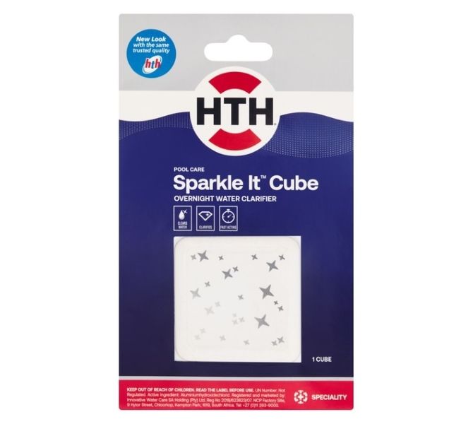 Sparkle-It Cube - Fast-Acting Pool Treatment for Overnight Water Clarity