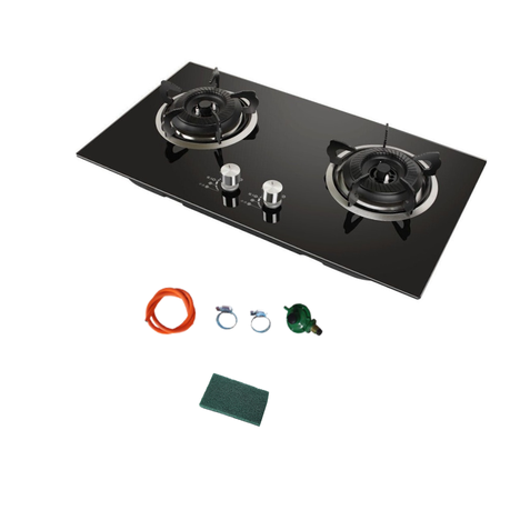 2 burner gas cooktop propane hotsell