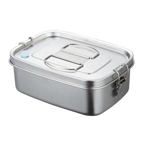 Single Layer Aluminum Lunch Box - 1.1 Litre