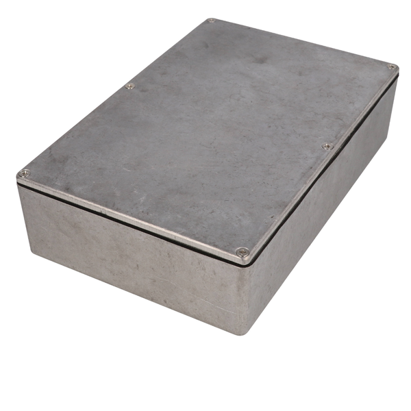 1550WG Diecast Aluminium Enclosure 222×146×55mm IP66 Unpainted