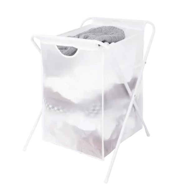 Funky Laundry Basket White 60L