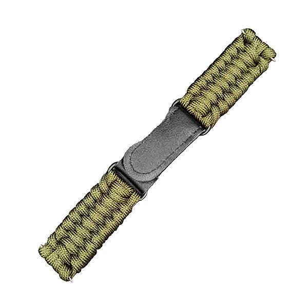 Killer Deals 22mm Universal Watch Paracord Army Military Nylon Strap- Green