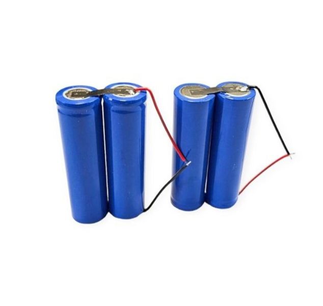 Pack Of Two Rechargeable Power 3.7V Double Flat Head Battery With Wire