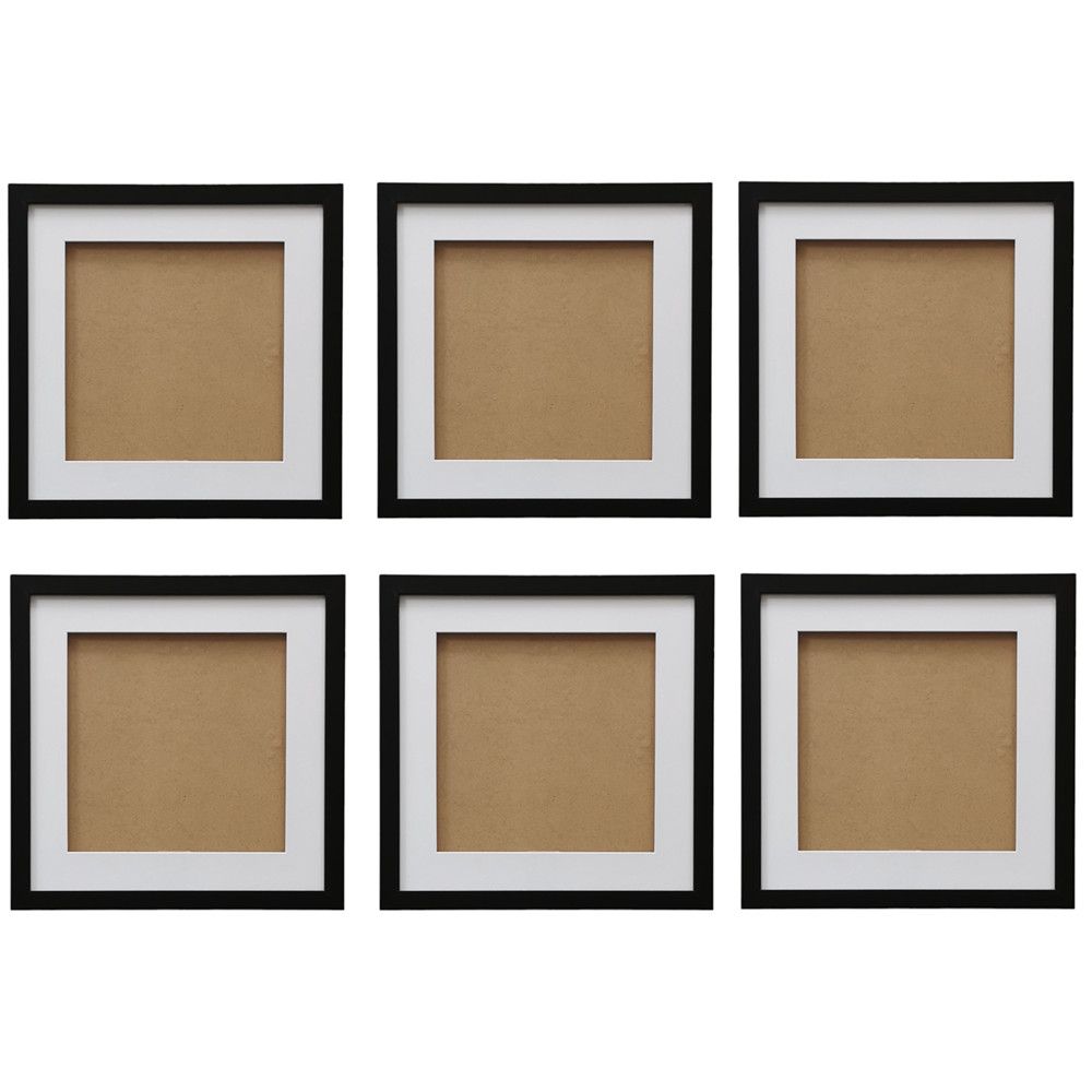 Picture Frame With Recess Effect Photo Frame White Inner Border