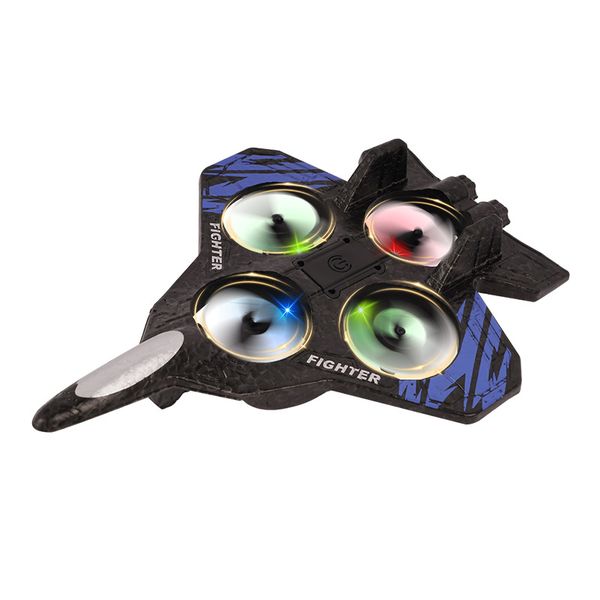 Foam RC Plane Drone Remote Control Airplane Fighter Jet With LED Light